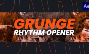 Videohive Grunge Rhythm Opener