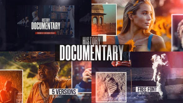 Videohive History Documentary Slideshow