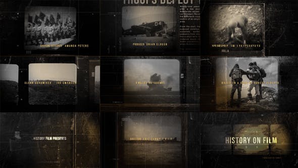 Videohive History On Film