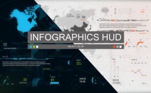Videohive Infographics HUD set 3