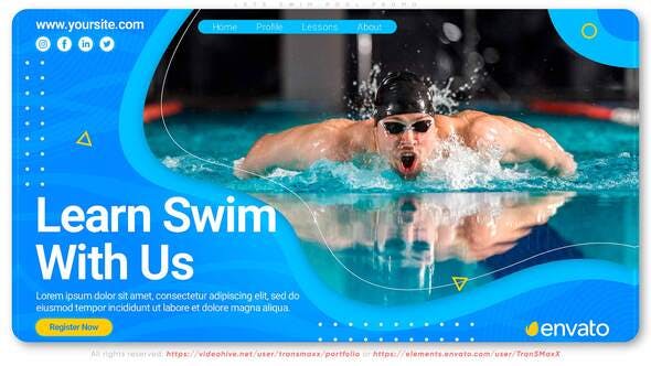 Videohive Lets Swim Pool Promo