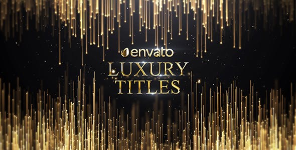 Videohive Luxury Titles