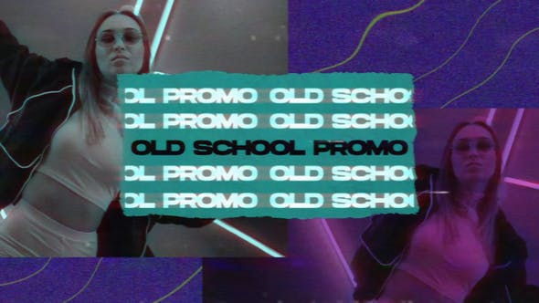 Videohive Old School Promo