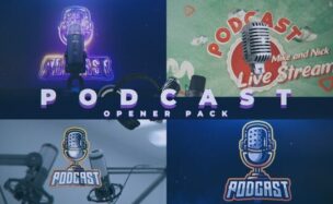 Videohive Podcast Opener Pack