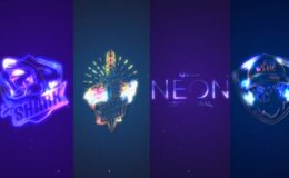 Videohive Quick Neon Logo Reveal