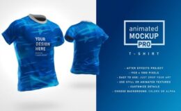 Videohive T-shirt Mockup Template - Animated Mockup PRO