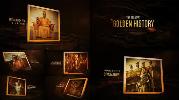 Videohive The Golden History
