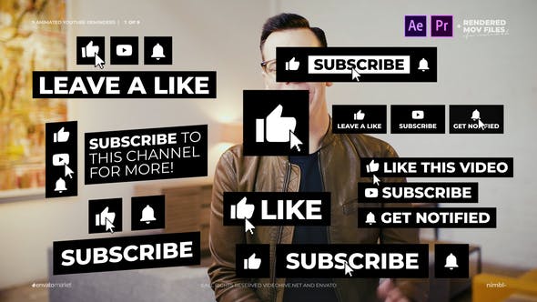 YouTube Subscribe – Videohive