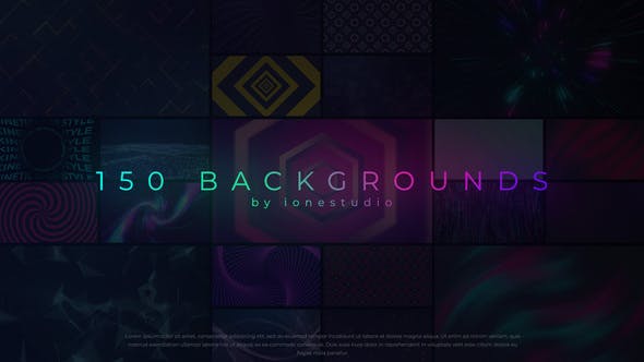 Videohive 150 Loop Backgrounds