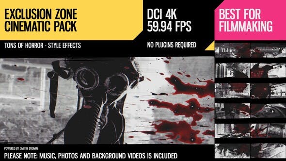 Videohive Exclusion Zone (Cinematic Pack)