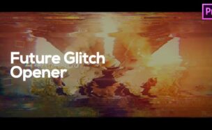 Videohive Future Glitch Opener for Premiere Pro