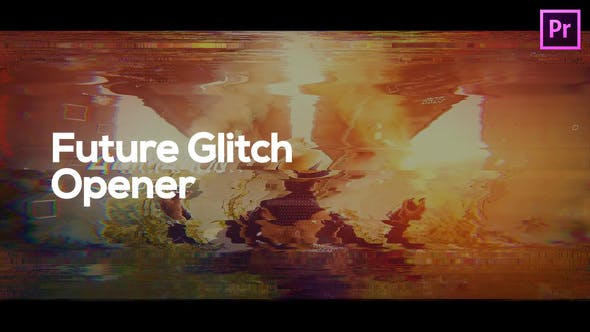 Videohive Future Glitch Opener for Premiere Pro