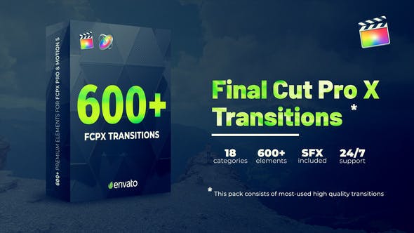 Videohive Transitions FCPX