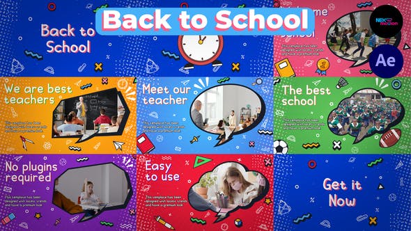 Back to school – FREE Videohive