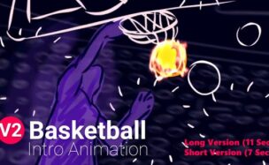 Videohive Basketball Intro Animation