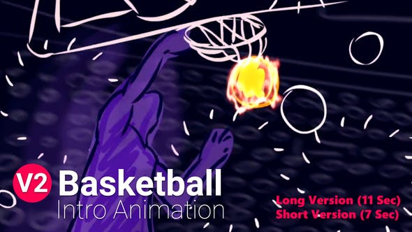 Videohive Basketball Intro Animation