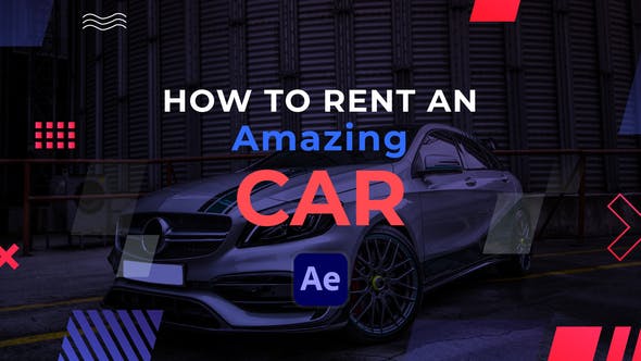Videohive Car Rent Slideshow | After Effects