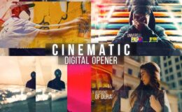 Videohive Cinematic Digital Opener – Multipurpose Slideshow