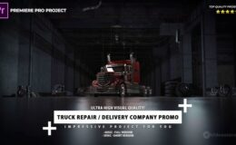 Videohive Delivery Company and Truck Repair Promo Premiere Pro Project