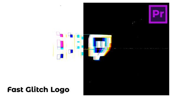 Fast Glitch Logo for Premiere Pro – FREE Videohive