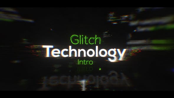 Videohive Glitch Titles and Logo
