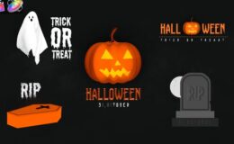 Halloween Spooky Titles - Videohive