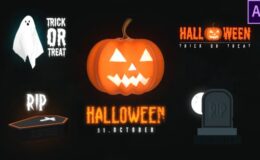 Videohive Halloween Spooky Titles