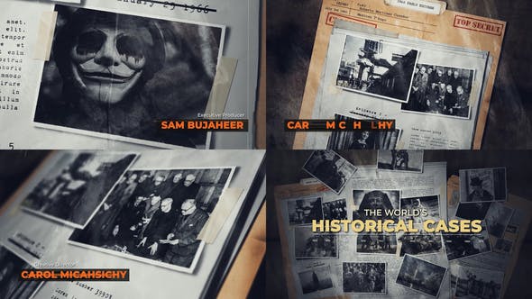 Videohive History | Secret Files