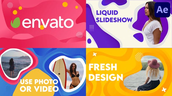 Videohive Liquid Slideshow | After Effects