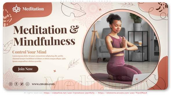 Videohive Meditation Yoga Promo