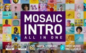 Videohive Mosaic Intro – 33065272