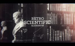 Videohive Retro Science Slideshow