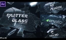 Videohive Shatter Glass Logo Intro