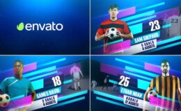 Videohive Soccer Player Introducing