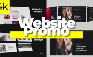 Videohive Stylish Website Promo 4K