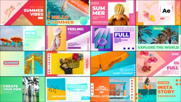 Videohive Summer Typography