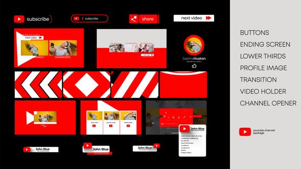 Videohive Youtube Package