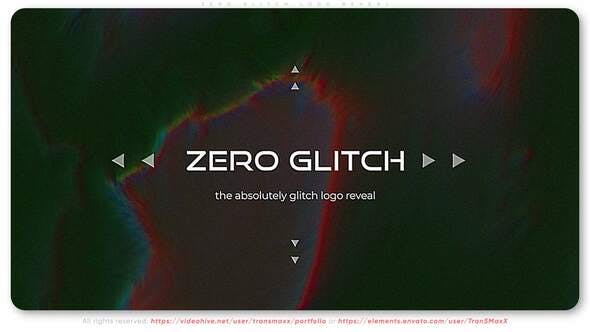 Videohive Zero Glitch Logo Reveal
