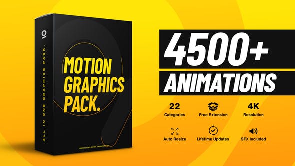Videohive 4500+ Graphics Pack V5