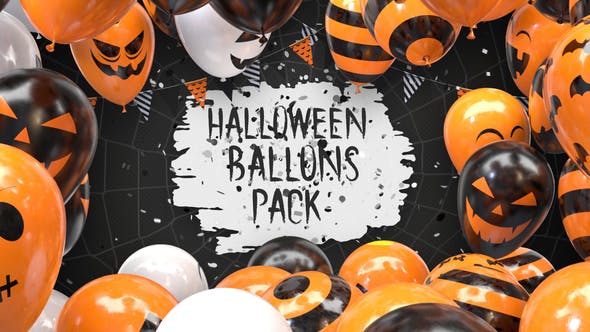 Halloween Balloon Pack – Videohive