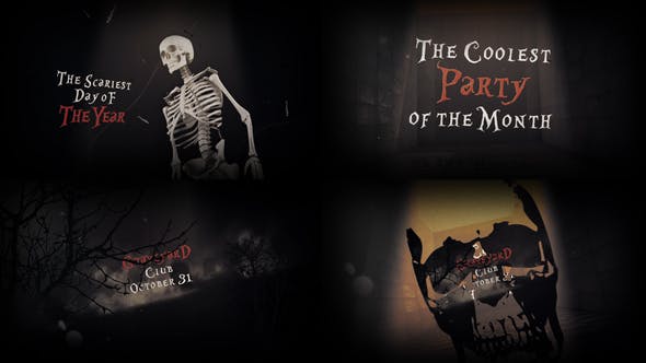 Videohive Halloween Wishes Party Invitation