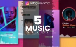 Videohive Music Visualizer Template for Instagram Story