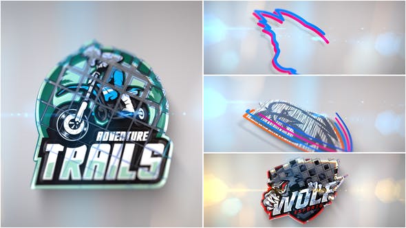 3D Line Logo Reveal – Videohive
