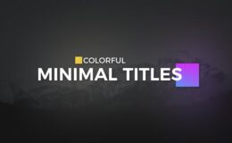Color full Minimal Titles - Videohive