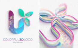 Colorful 3D Logo Reveal - Videohive
