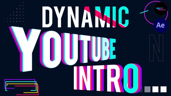 Dynamic YouTube Intro – Videohive