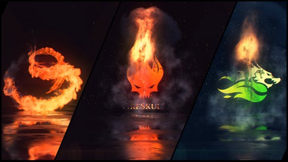 Fire Explosion Logo – Videohive