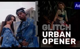 Videohive Glitch Urban Opener
