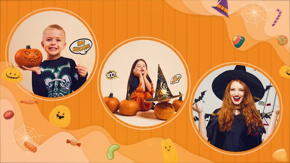 Videohive Happy Halloween | Halloween Opener | MOGRT