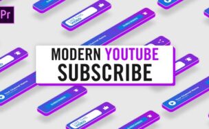 Modern Youtube Subscribe – Videohive